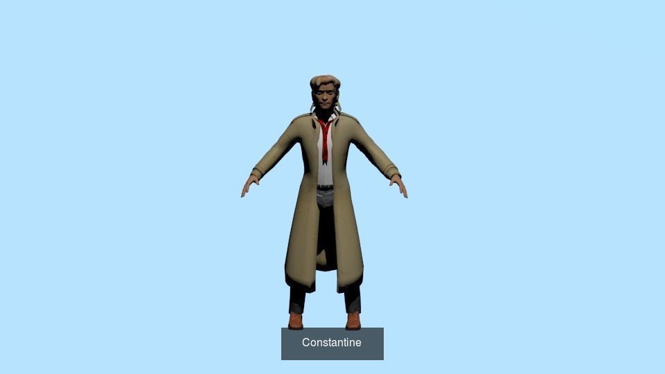 Rigged and animated Characters collection _15