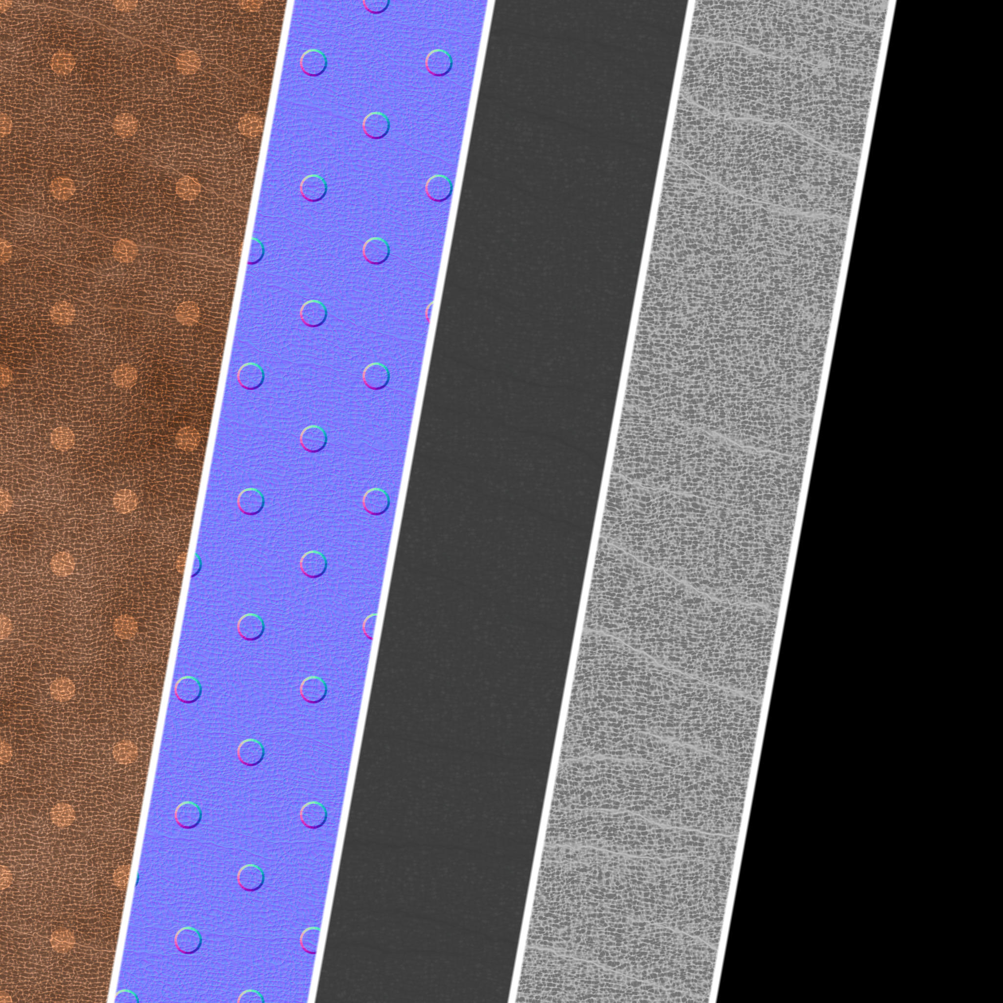 Leather Materials 43- Sbsar Pbr 4k Seamless Texture_7