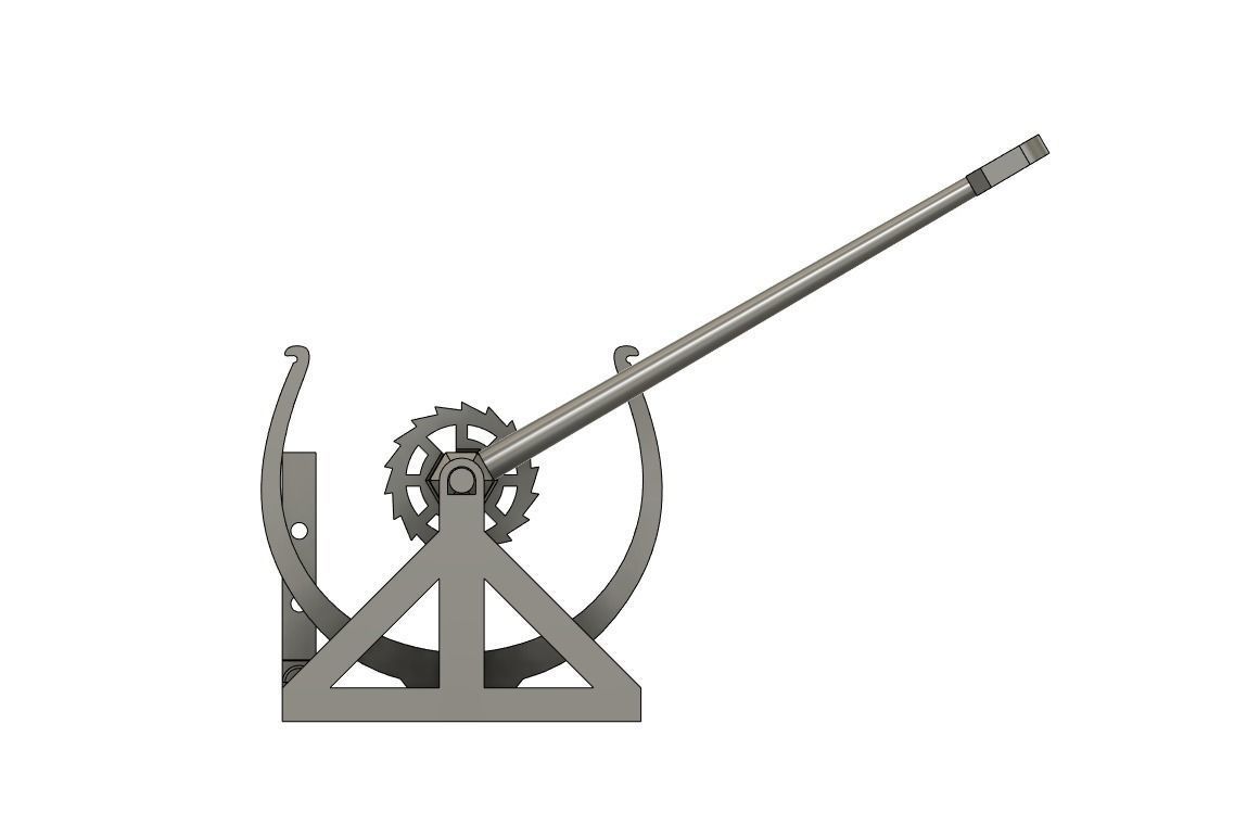 3D-printable Davinci catapult gift card 3D print model_11