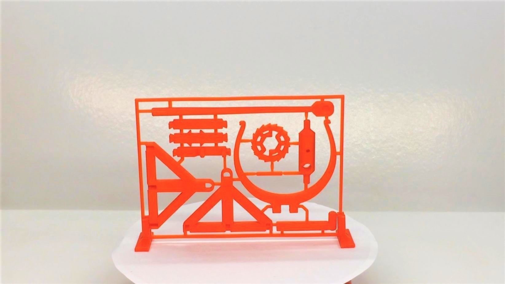 3D-printable Davinci catapult gift card 3D print model_2