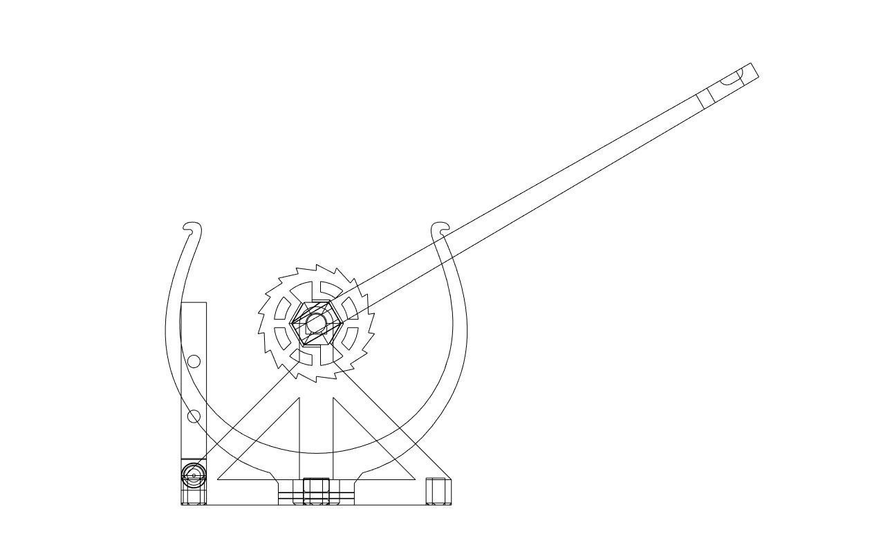 3D-printable Davinci catapult gift card 3D print model_14