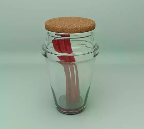Canela in a Glass Jar