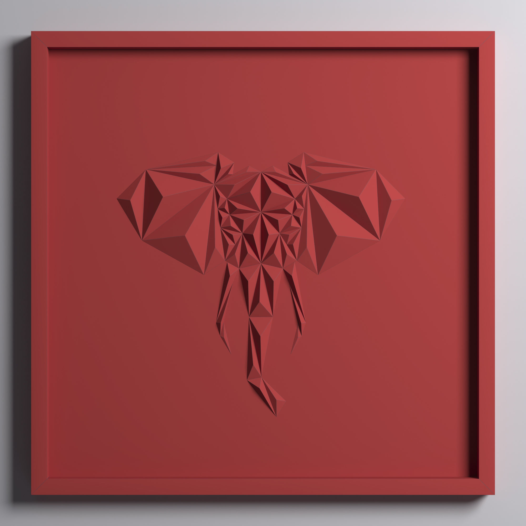 Paper Art Work 03 3D model | CGTrader