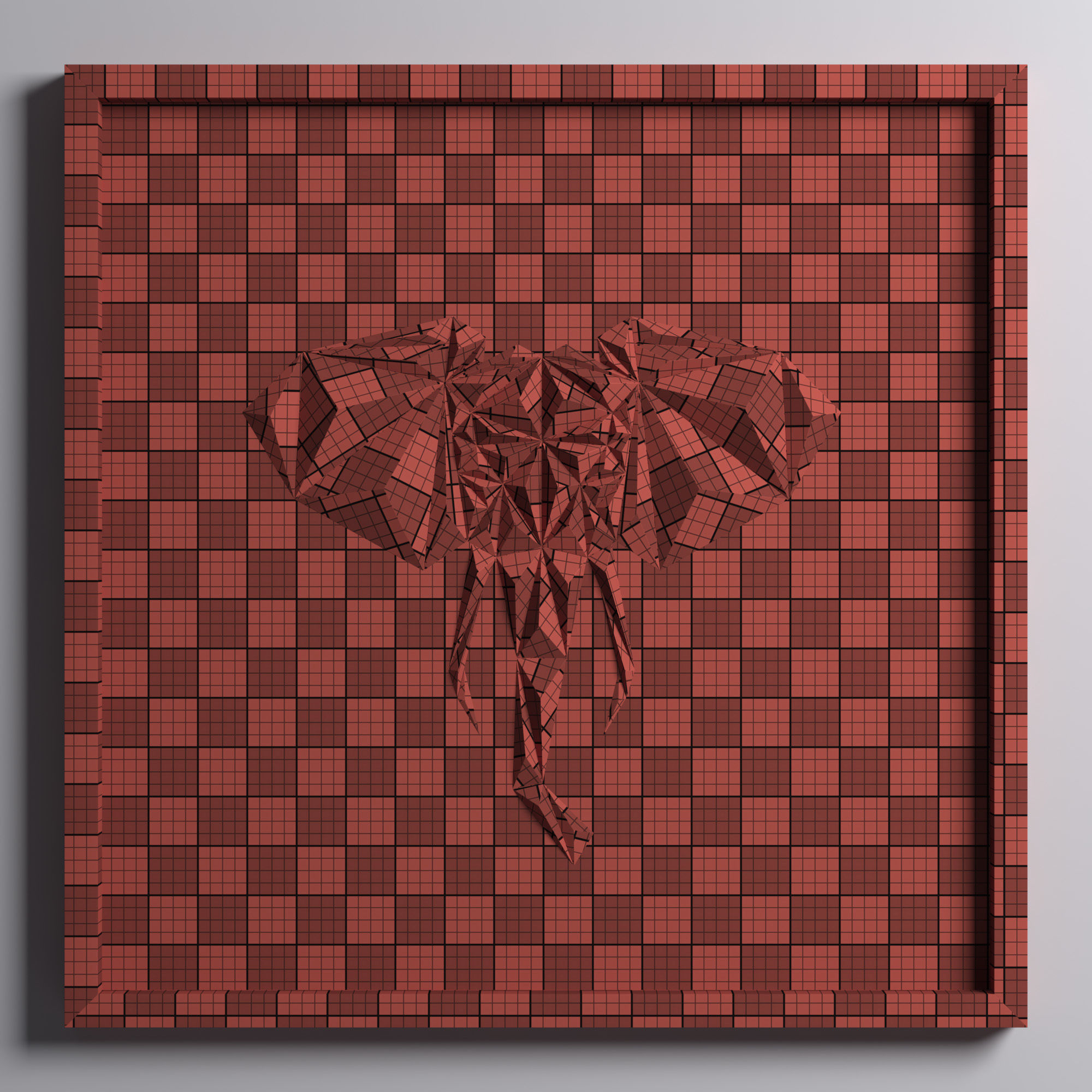 Paper Art Work 03 3D model | CGTrader
