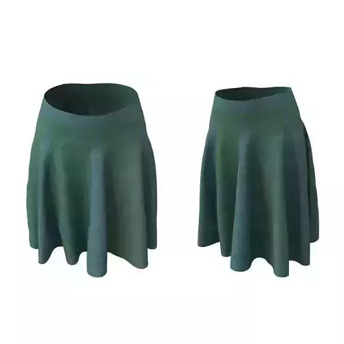 Skirts Gored 3D model