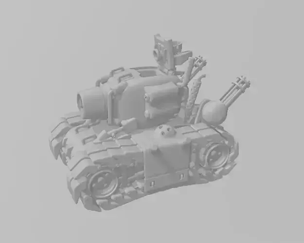 Metal Slug - SV001 - The First Super Vehicle Free 3D print model
