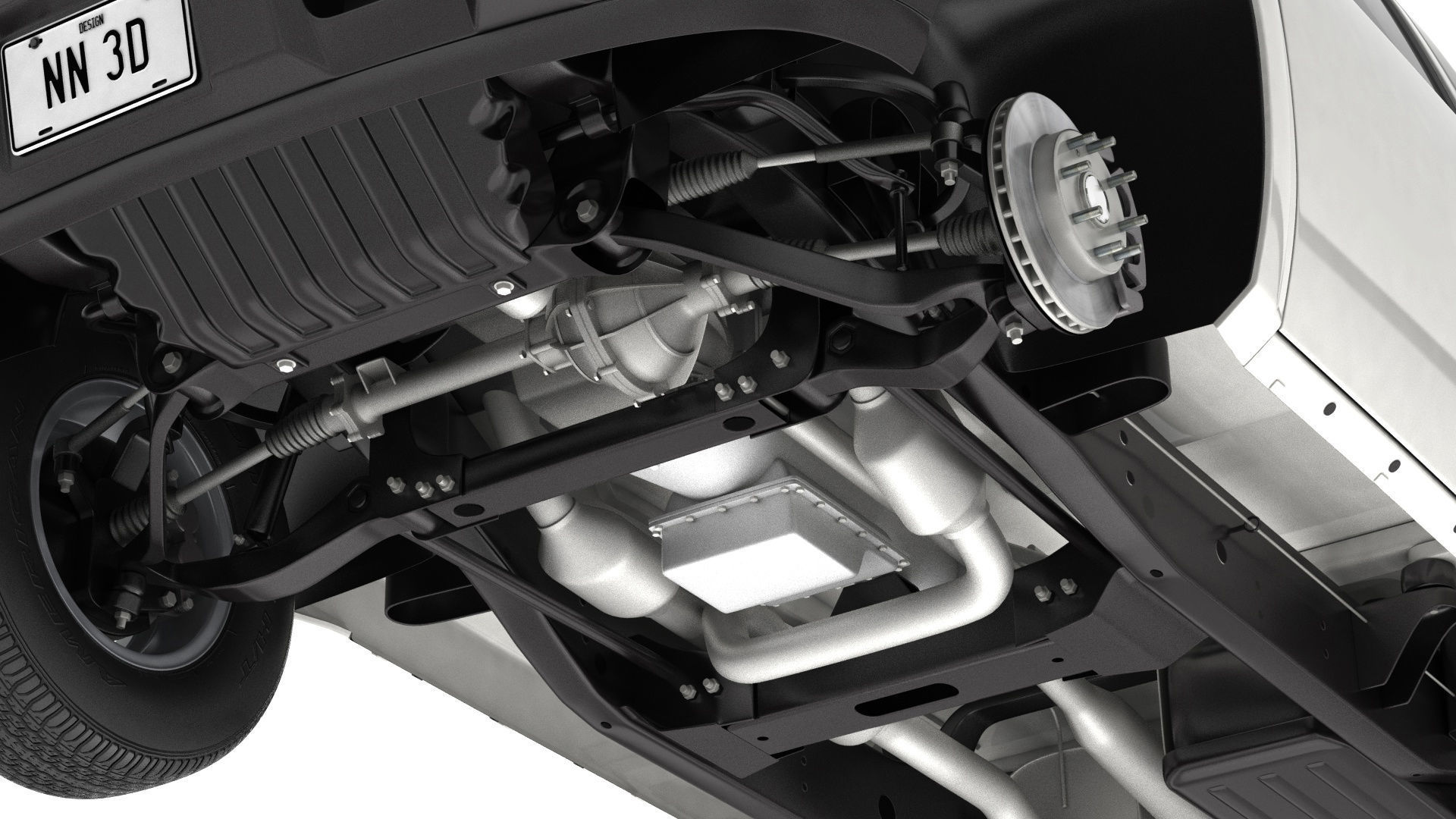 GENERIC HD PICKUP TRUCK 15 3D model_17