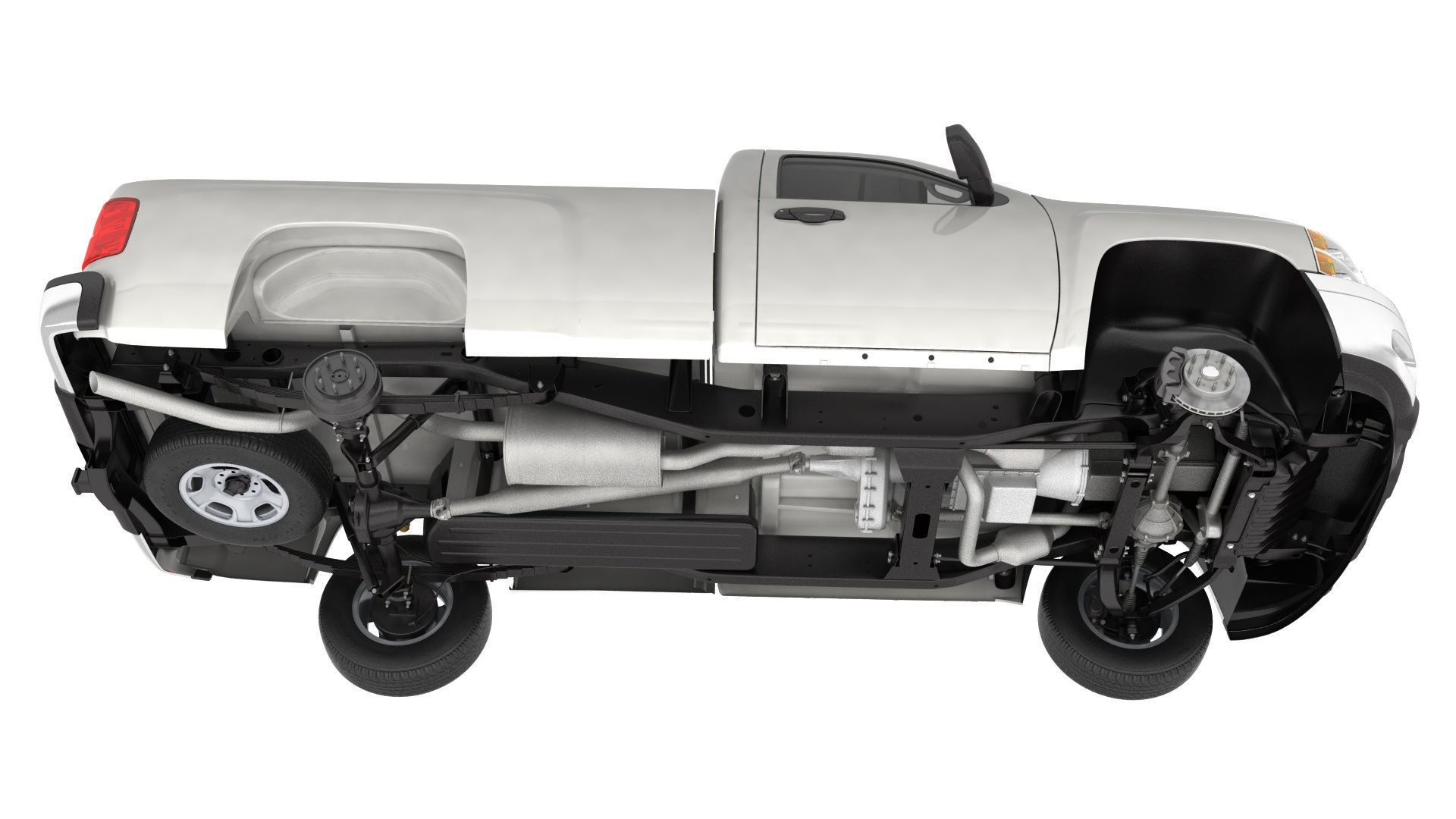 GENERIC HD PICKUP TRUCK 15 3D model_16