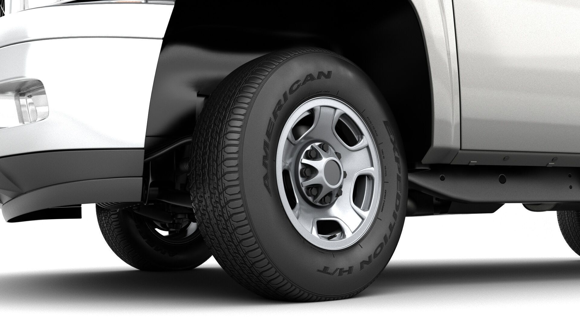 GENERIC HD PICKUP TRUCK 15 3D model_8