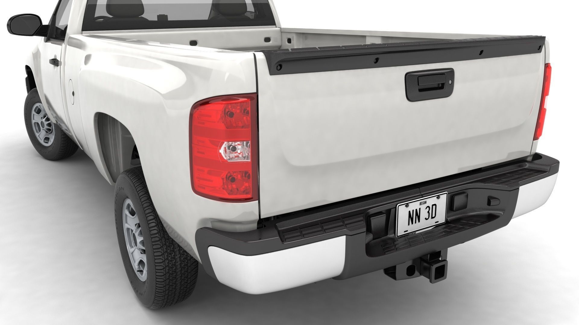 GENERIC HD PICKUP TRUCK 15 3D model_7