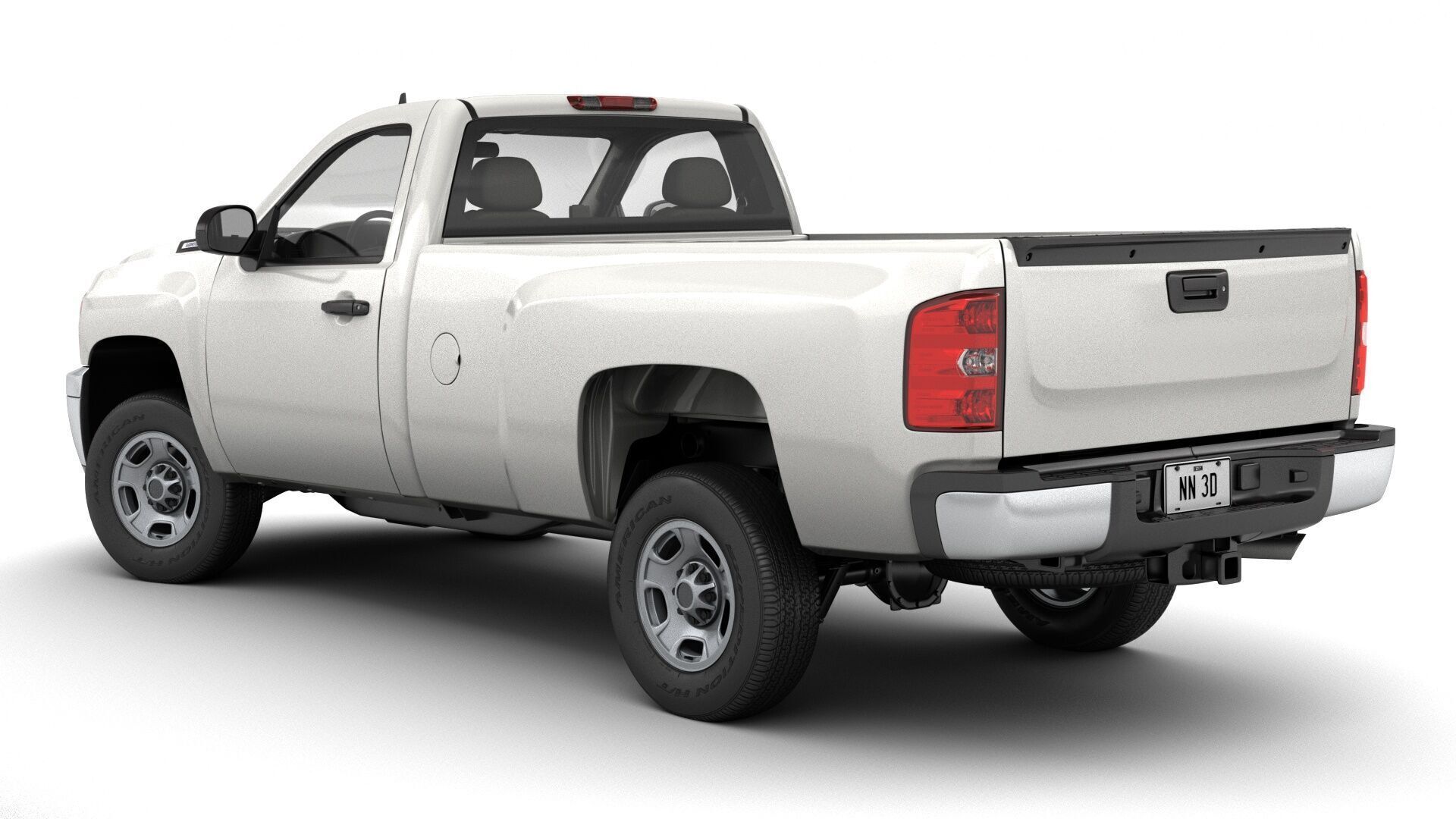 GENERIC HD PICKUP TRUCK 15 3D model_1