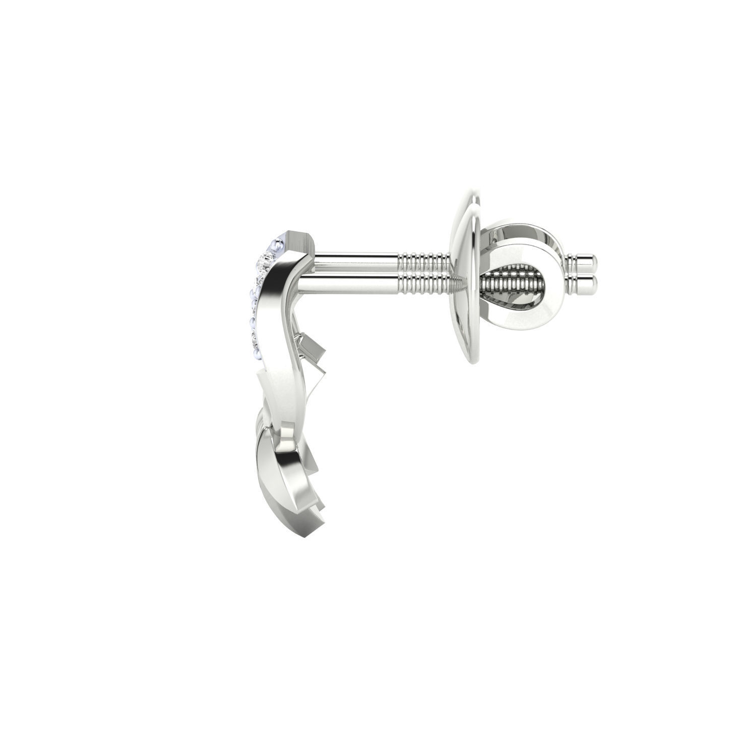 Women earrings 3dm render detail 3D print model 3D print model_7