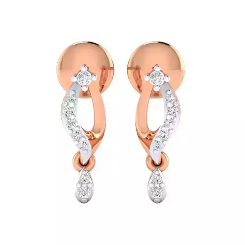 Women earrings 3dm render detail 3D print model