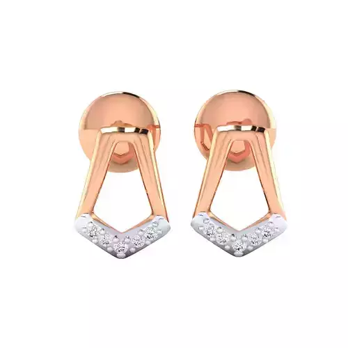 Women earrings 3dm render detail 3D print model