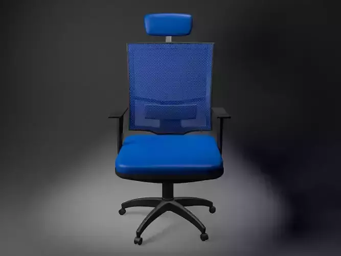 Office Chair small low poly