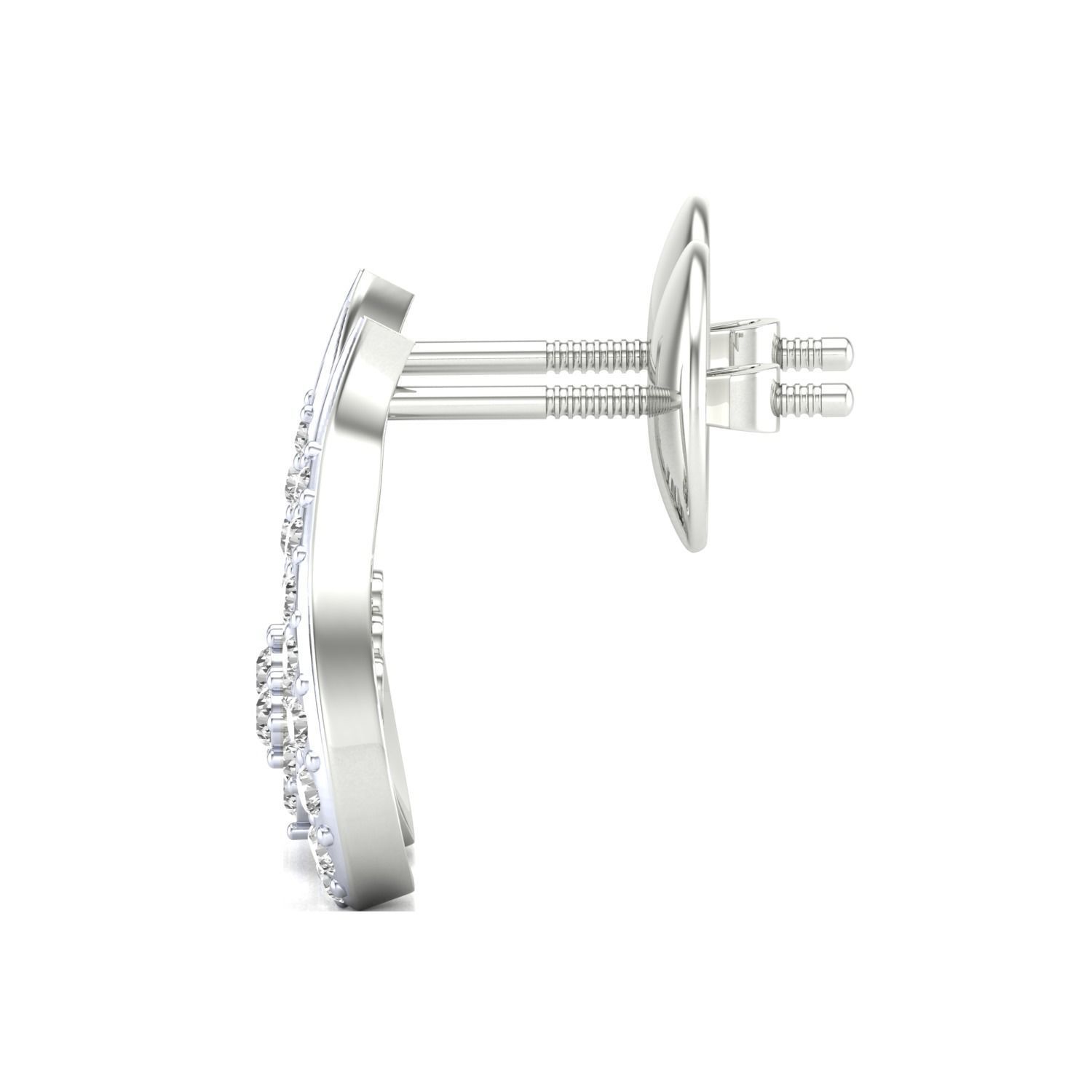 Women earrings 3dm render detail 3D print model 3D print model_16