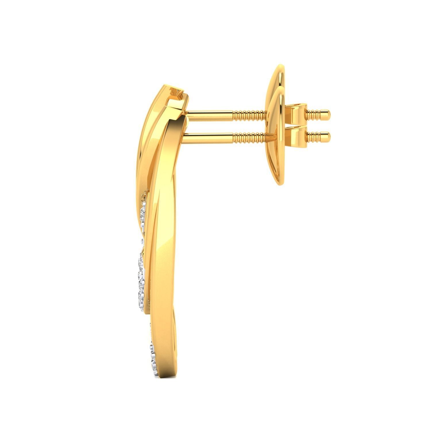 Women earrings 3dm render detail 3D print model 3D print model_11