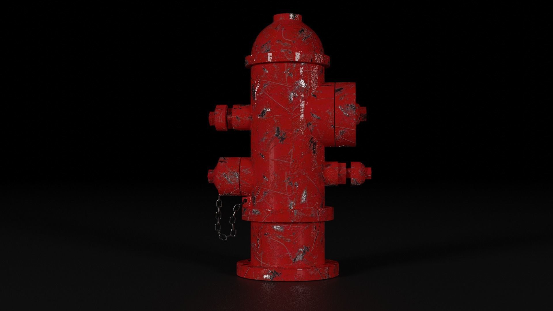 Water Hydrant 3D model_3