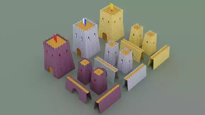 Modular Castle Walls