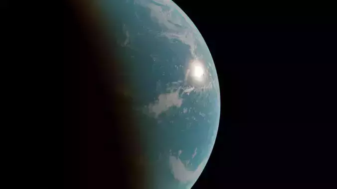Photorealistic Earth Scene Free 3D model