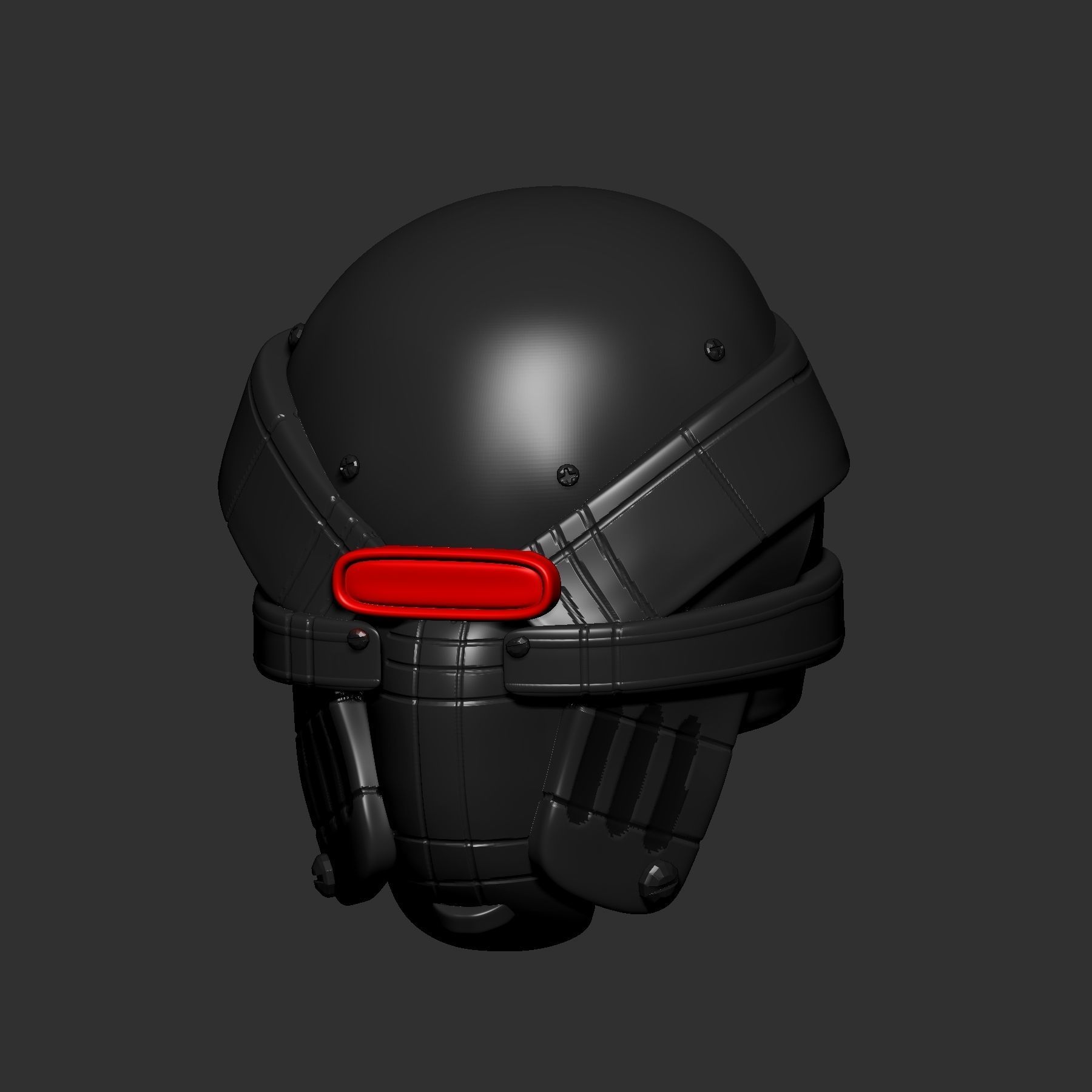 helmet high poly sculpt 3d printable ver 7 3D model 3D model_2