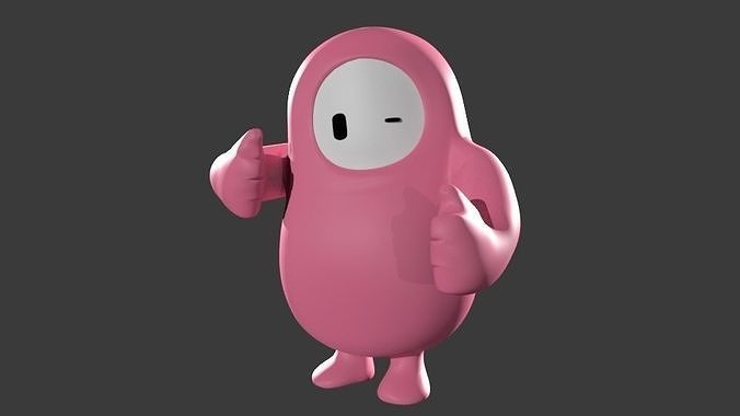 Fall Guy Rig 3D model