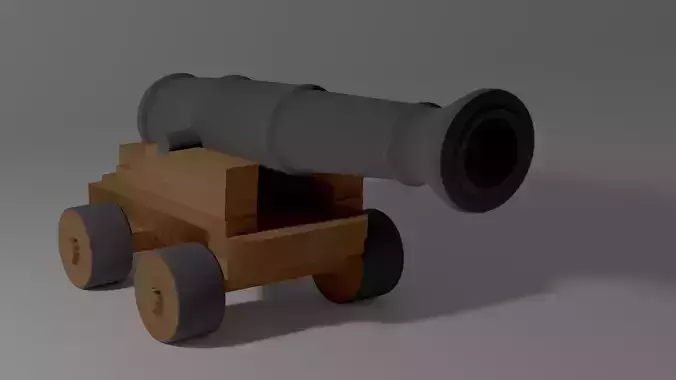 Cannon wooden