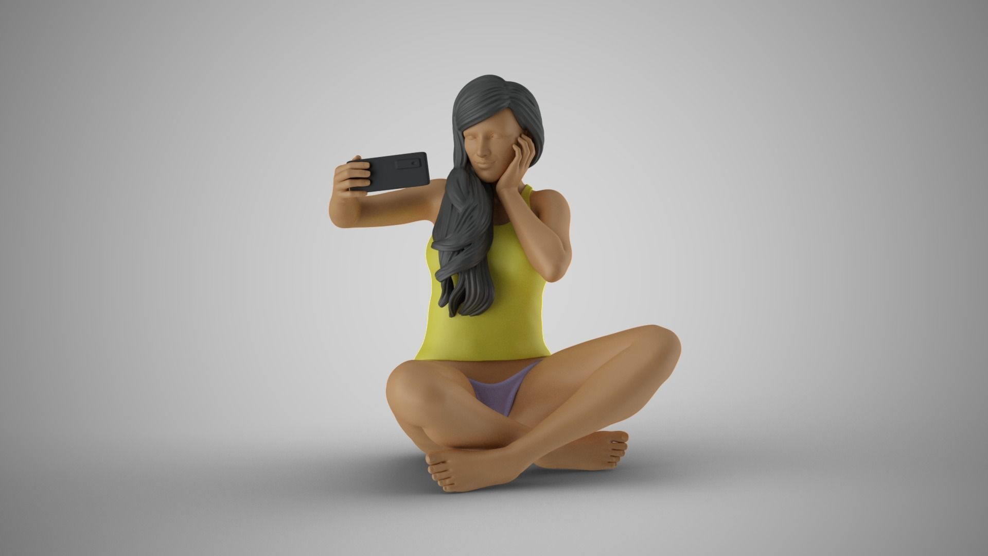 Woman Taking Selfie