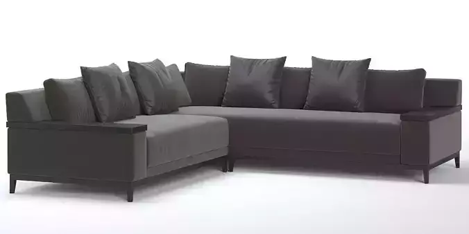 Christian Liaigre Beluga Sofa 3D model