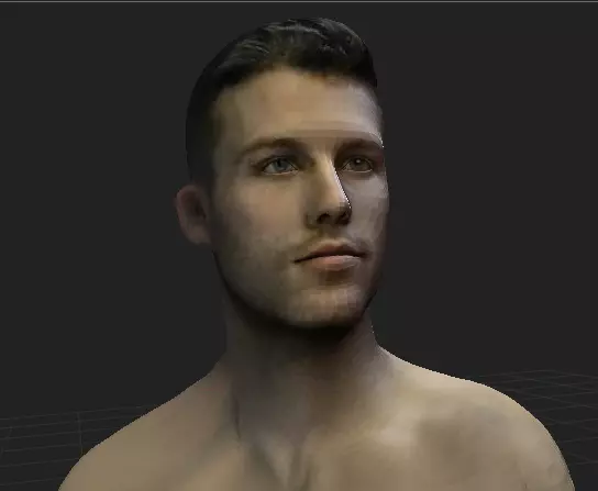 Man Head 3D model