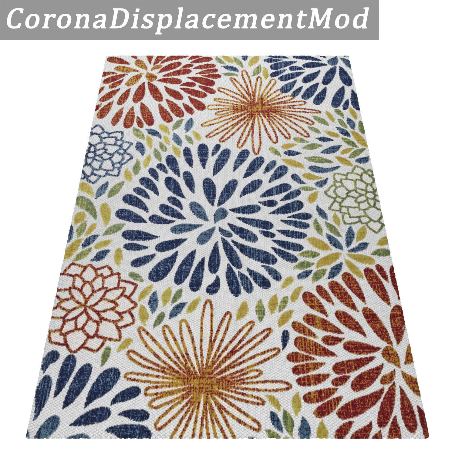 Rug Set 1380 3D model_4