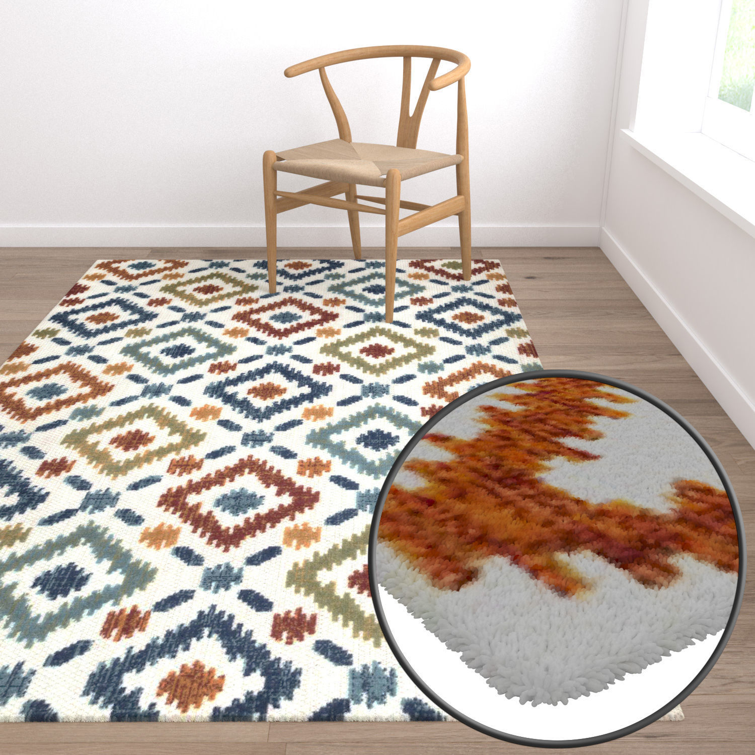 Rug Set 1380 3D model_5