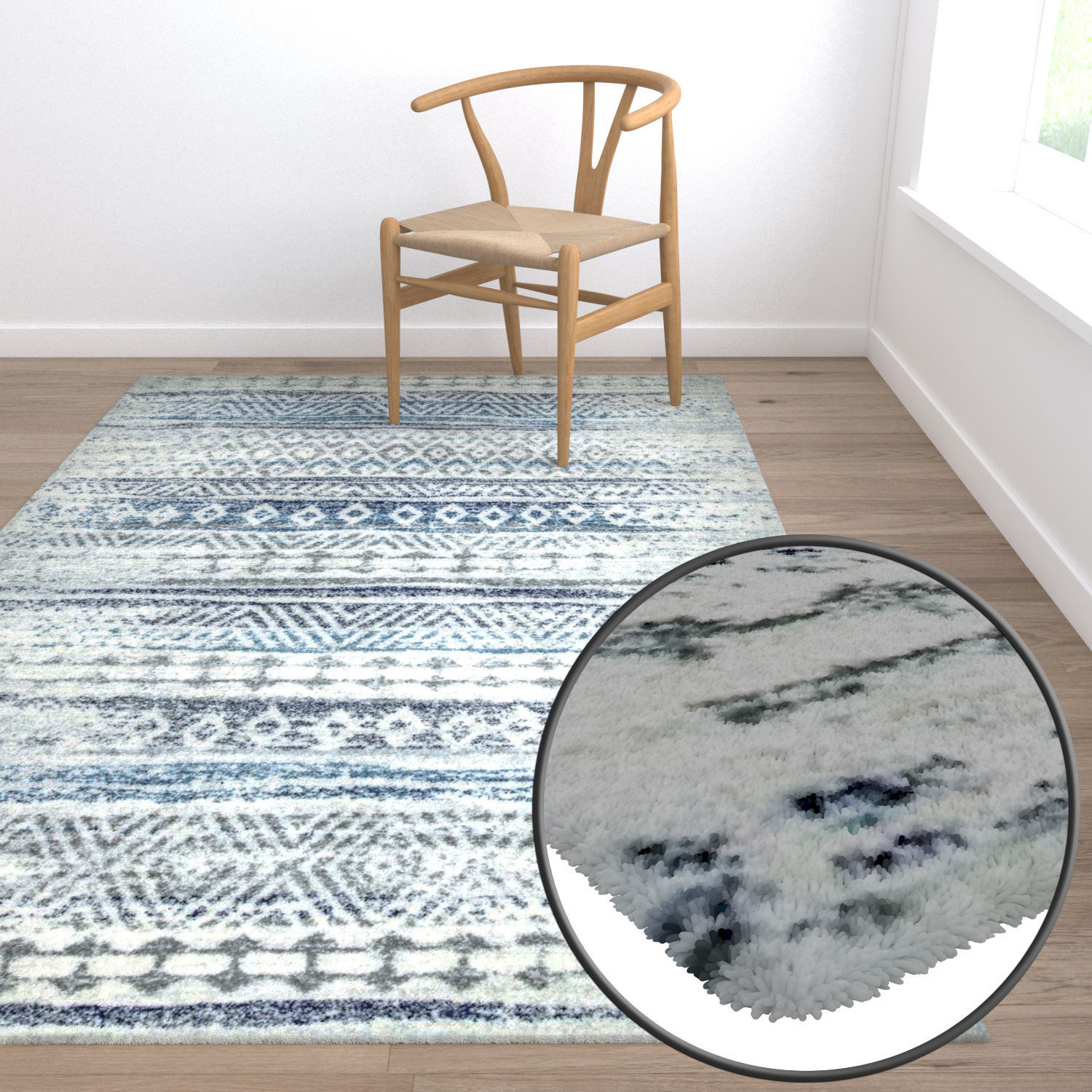 Rug Set 1381 3D model_5