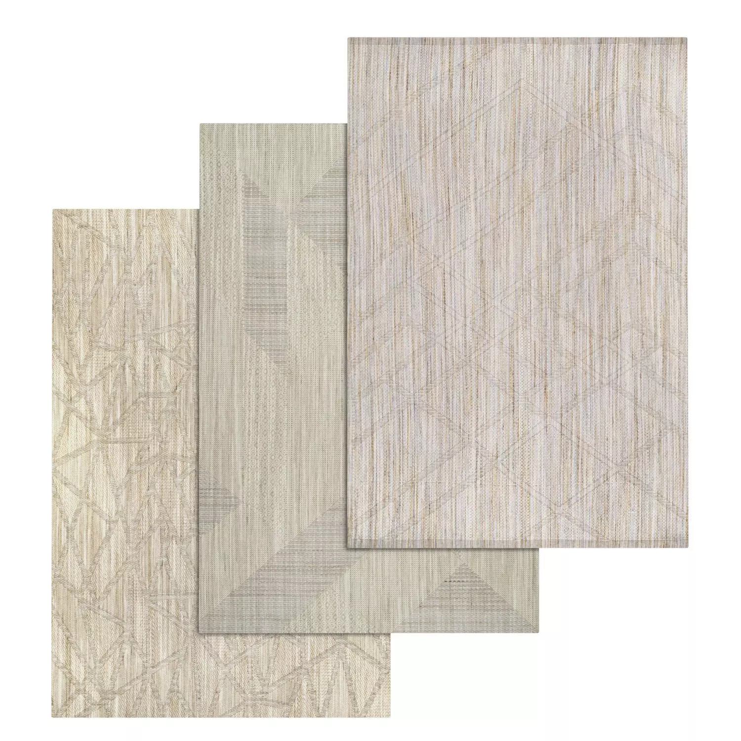 Rug Set 1383 3D model_0