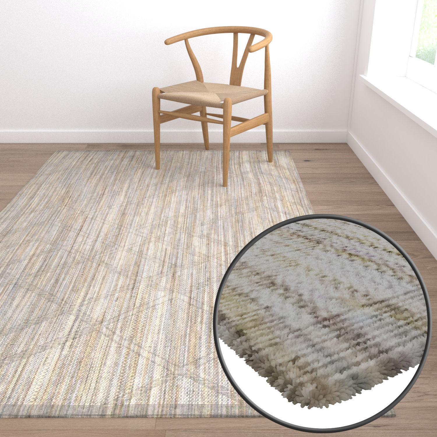 Rug Set 1383 3D model_5