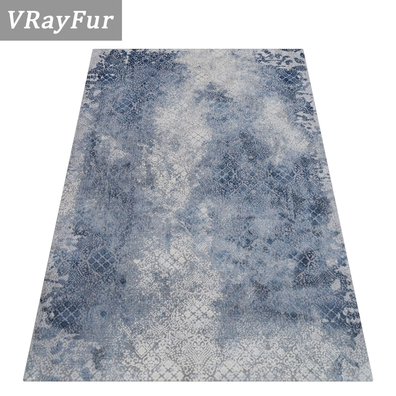 Rug Set 1384 3D model_2