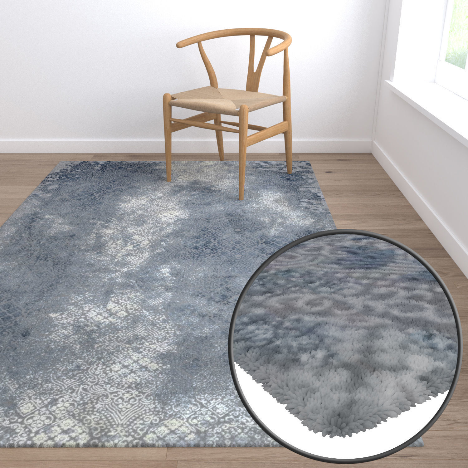 Rug Set 1384 3D model_5