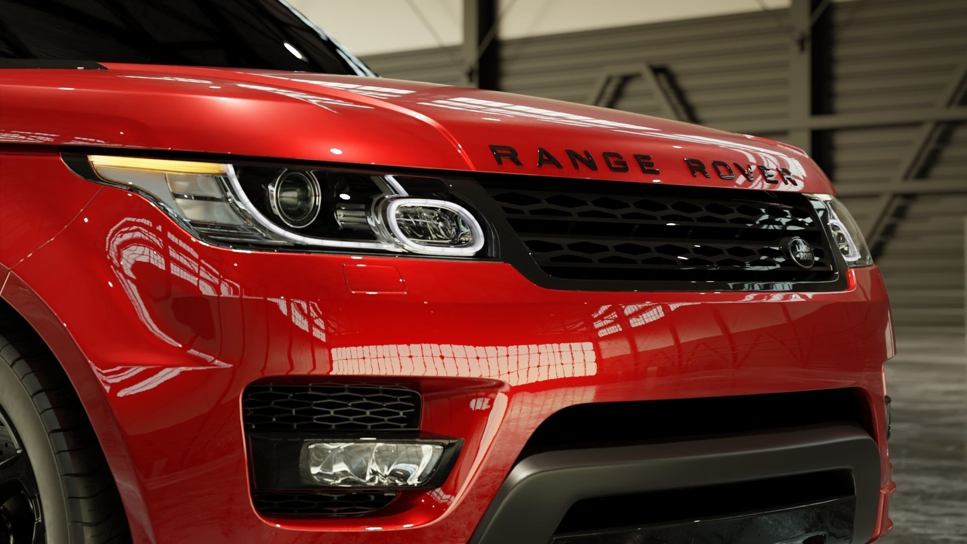 2016 Land Rover Range Rover Sport 3D model_3