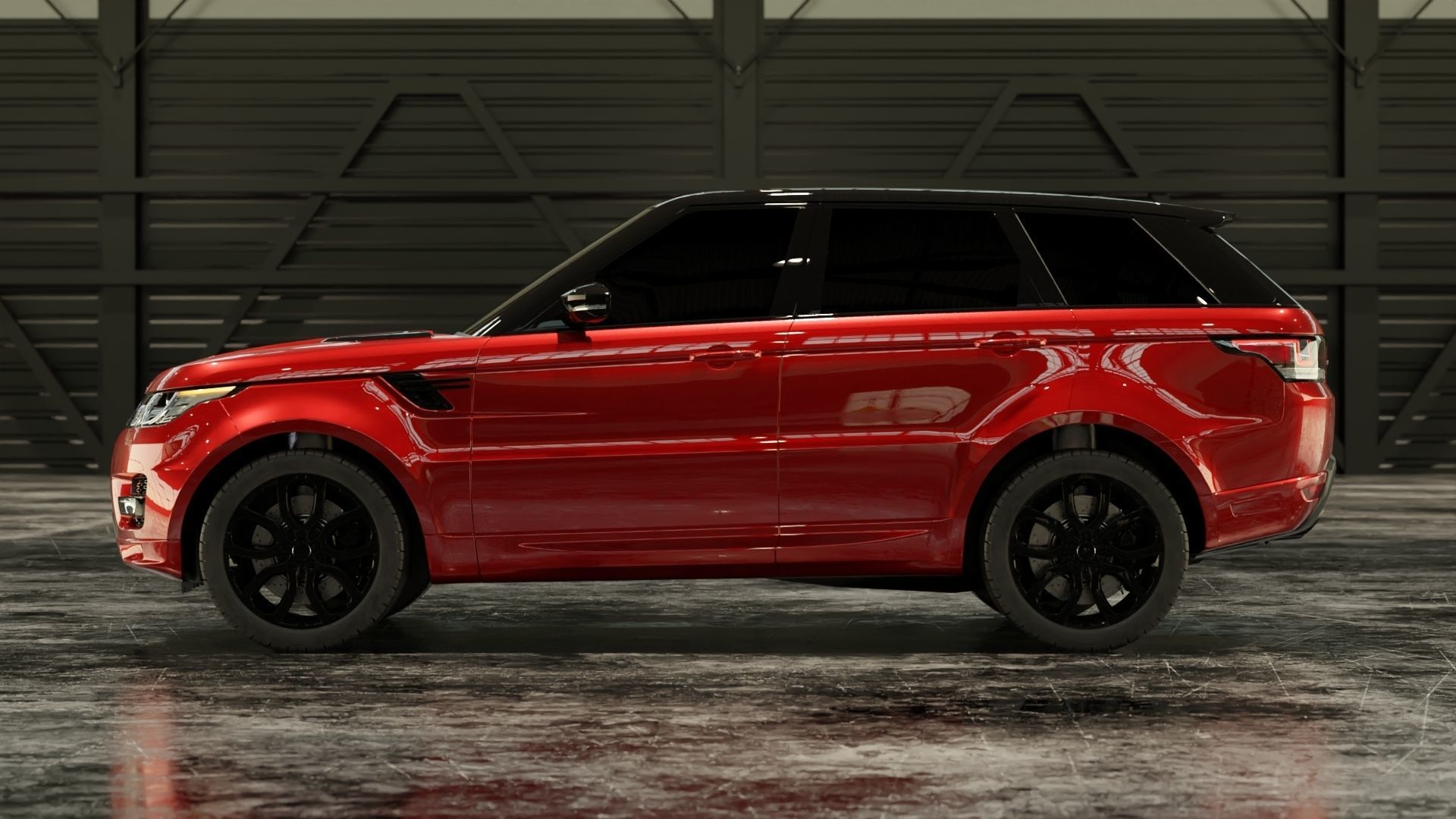 2016 Land Rover Range Rover Sport 3D model_4