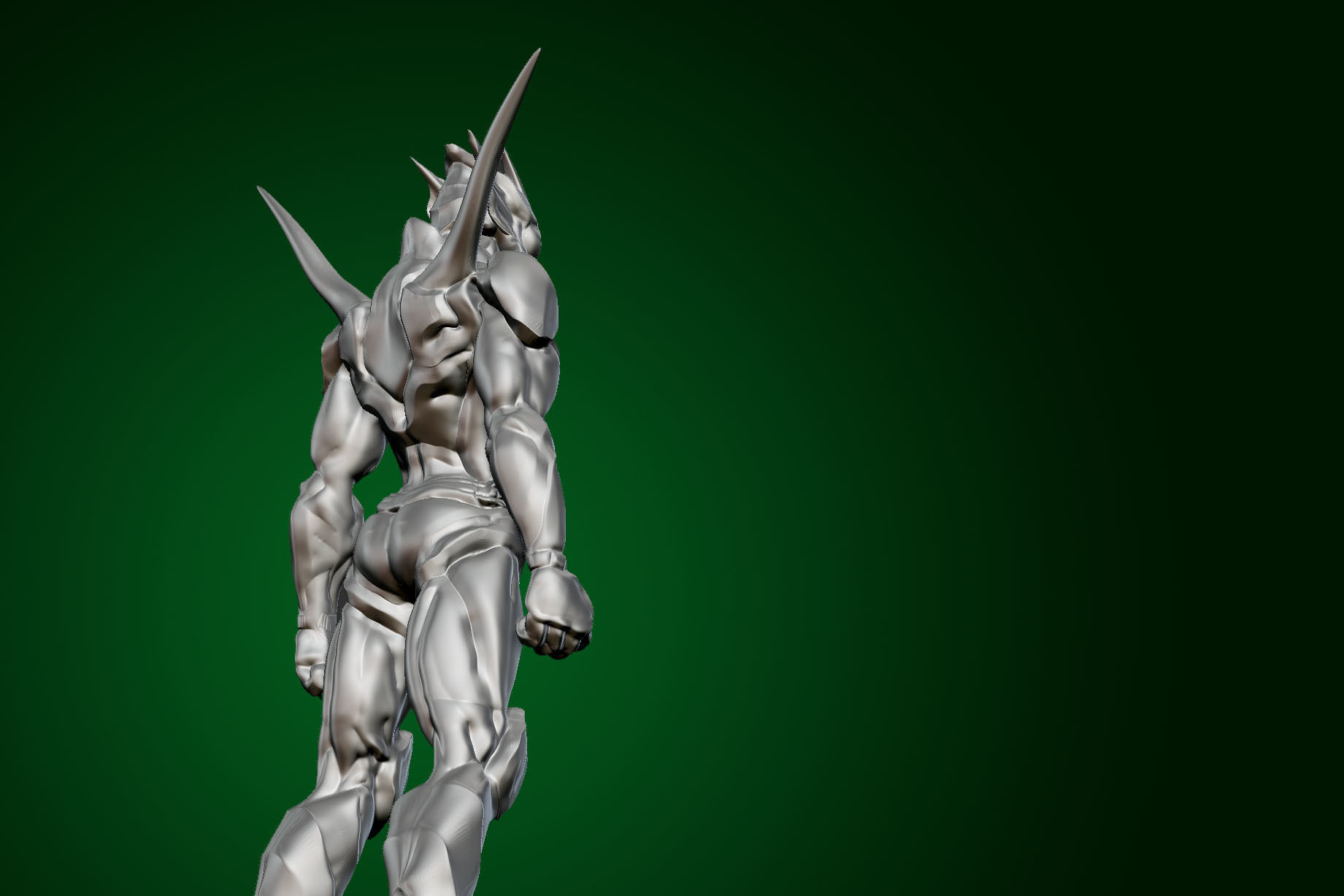 insect man superhero villain character design  3D print model_2