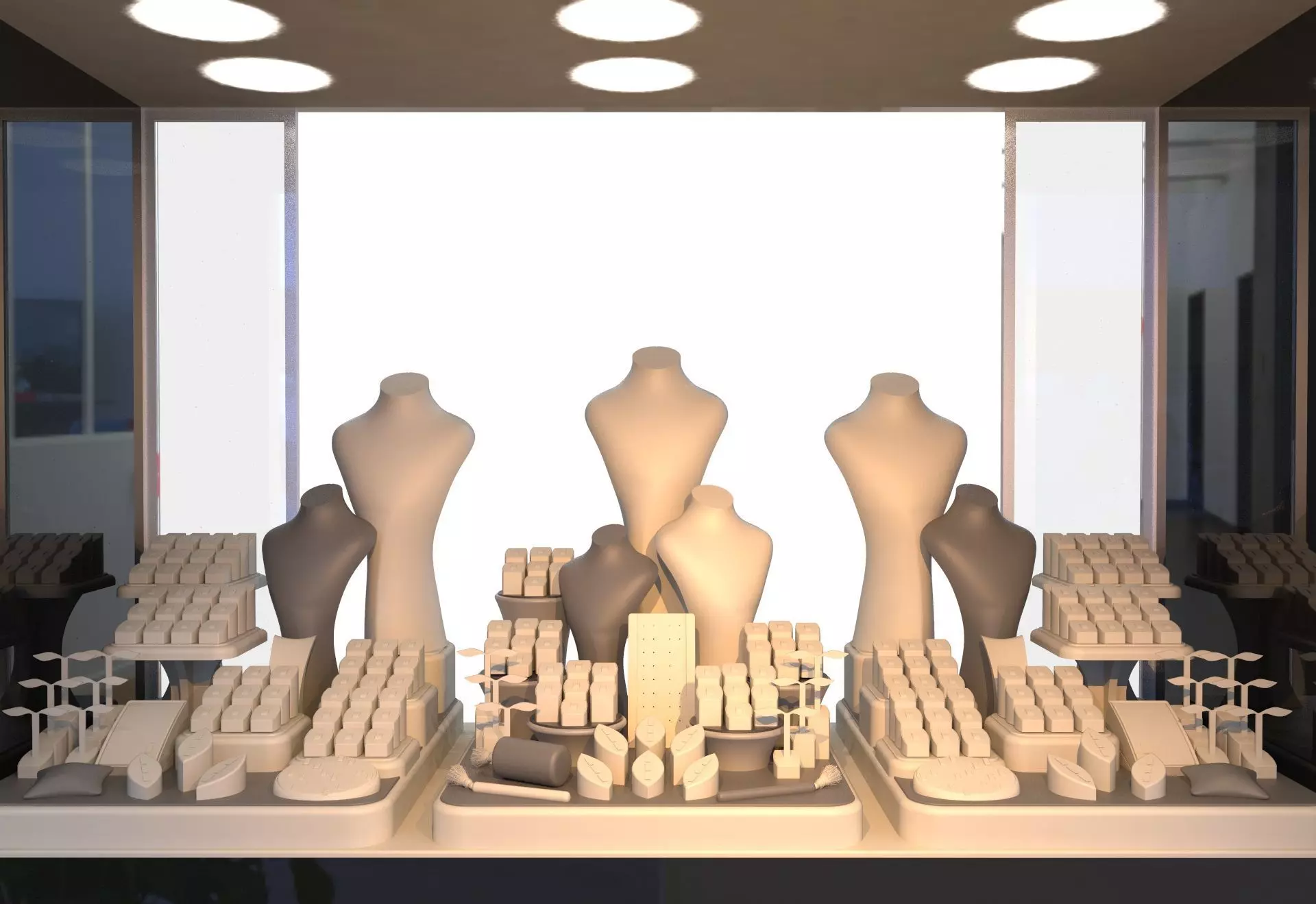 Window Display set 3D print model