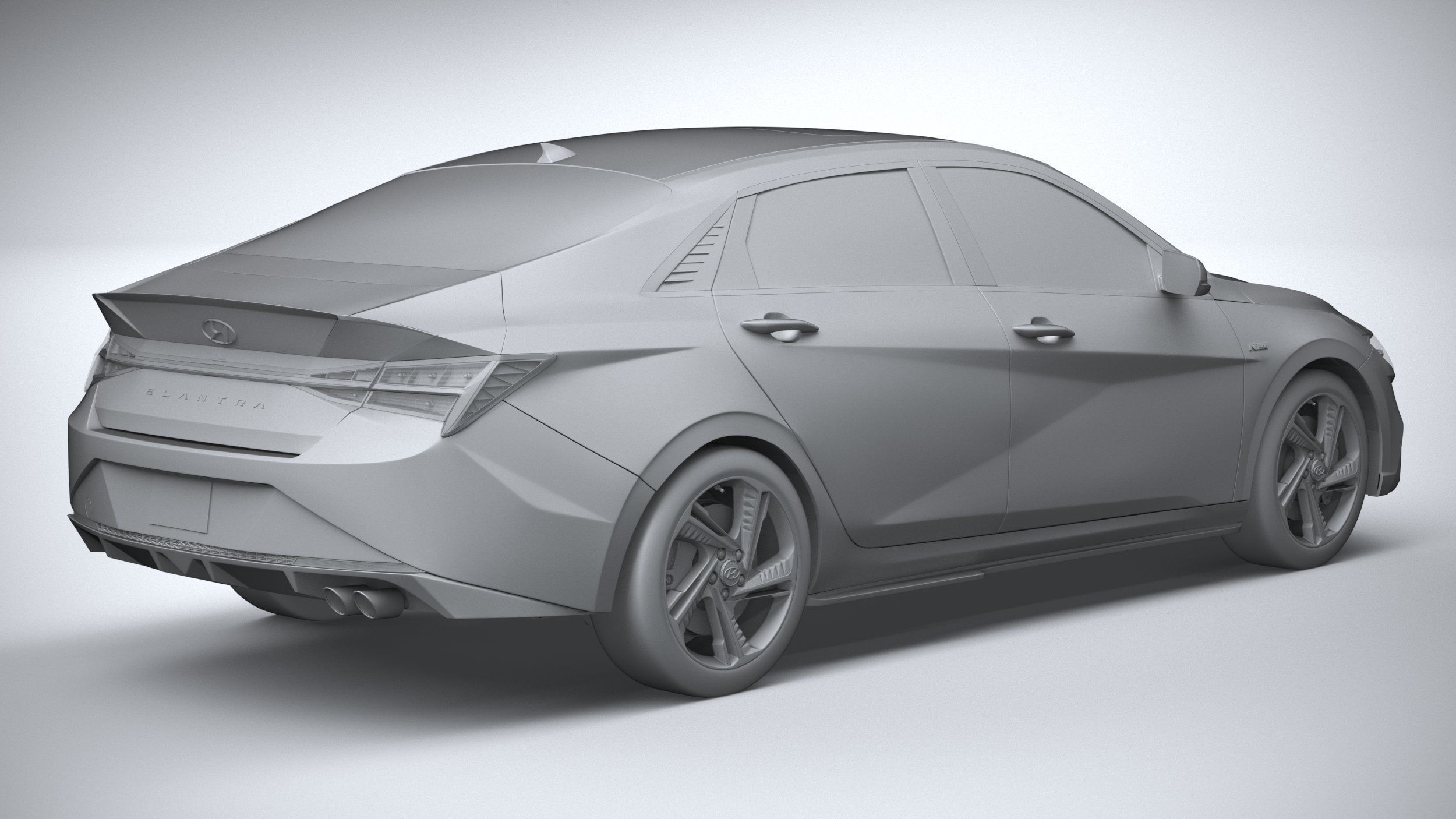 Hyundai Elantra N Line 2021 3D model_25