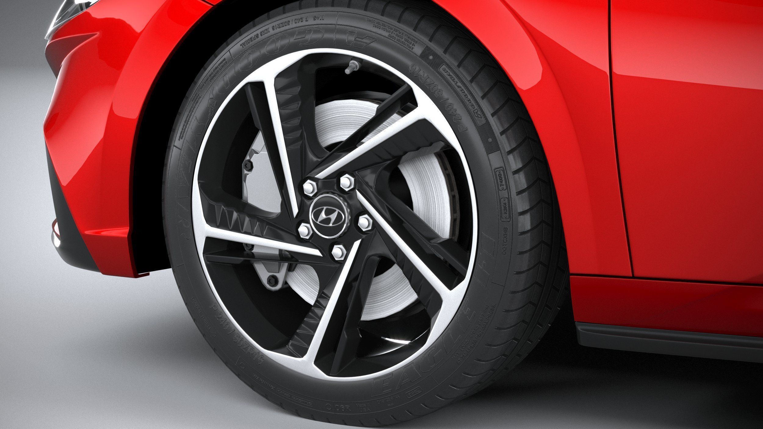 Hyundai Elantra N Line 2021 3D model_16