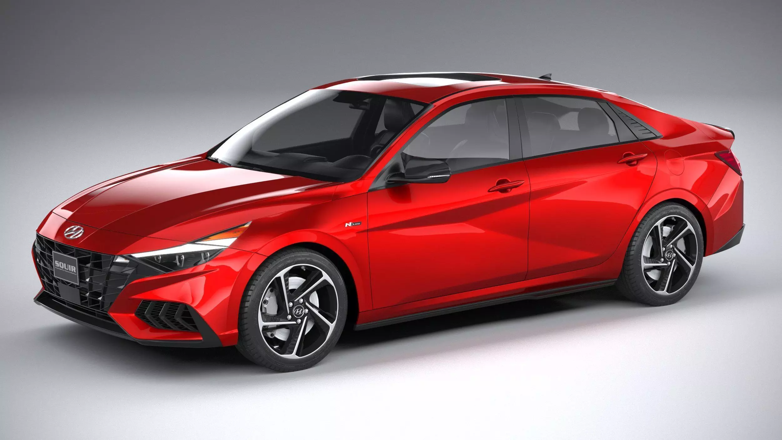 Hyundai Elantra N Line 2021 3D model_0