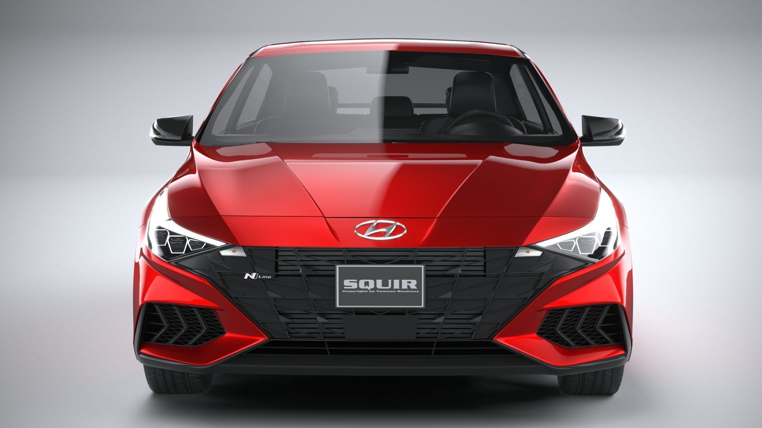 Hyundai Elantra N Line 2021 3D model_13