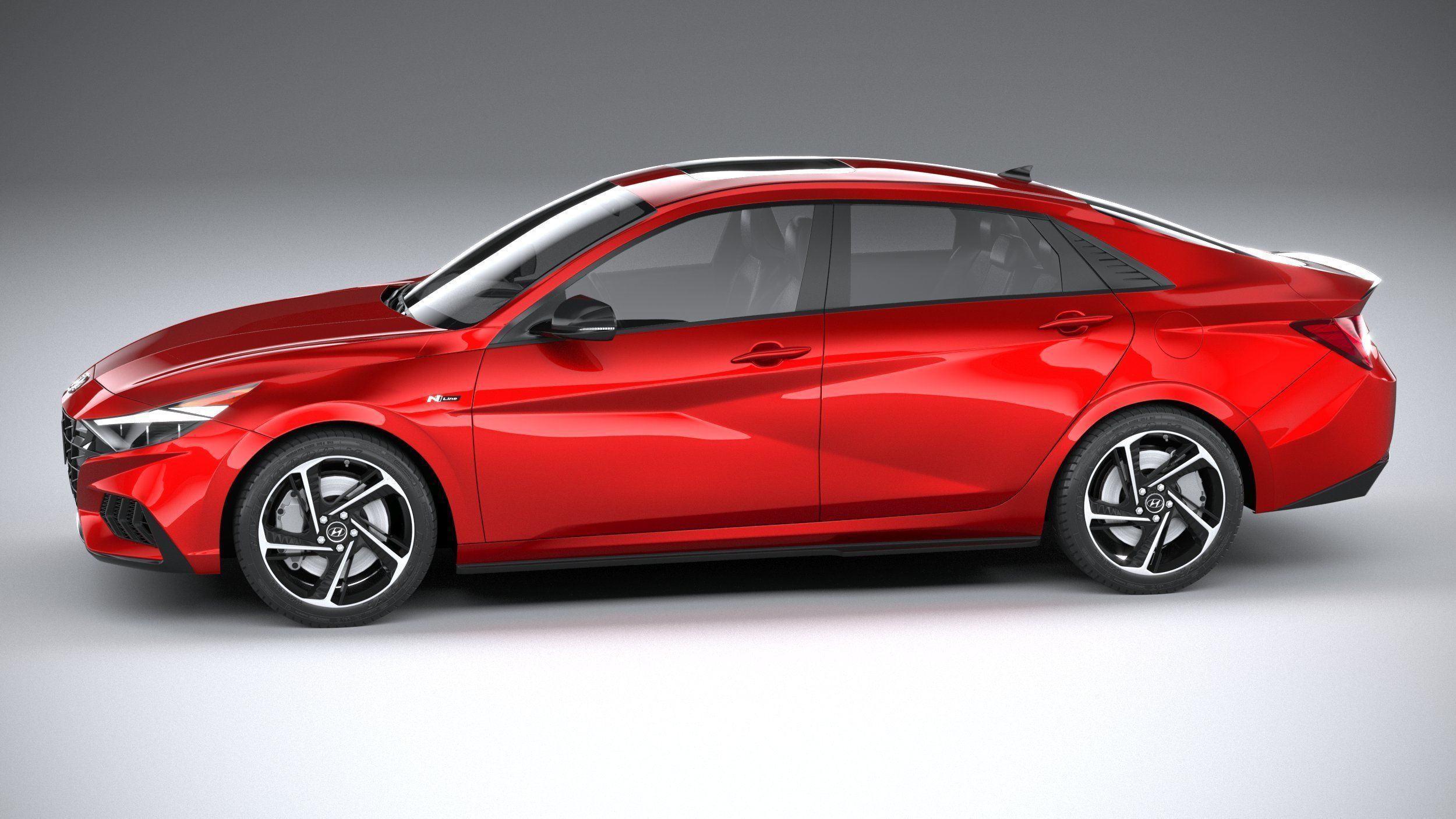 Hyundai Elantra N Line 2021 3D model_8