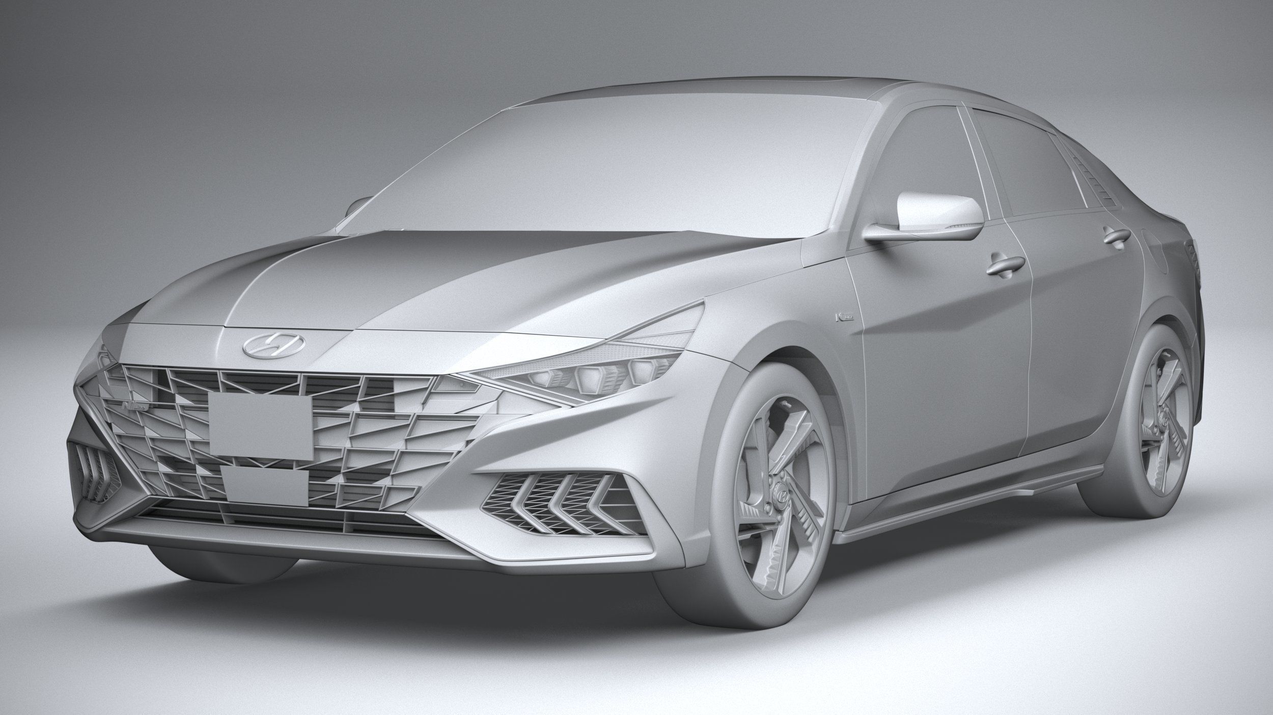 Hyundai Elantra N Line 2021 3D model_20