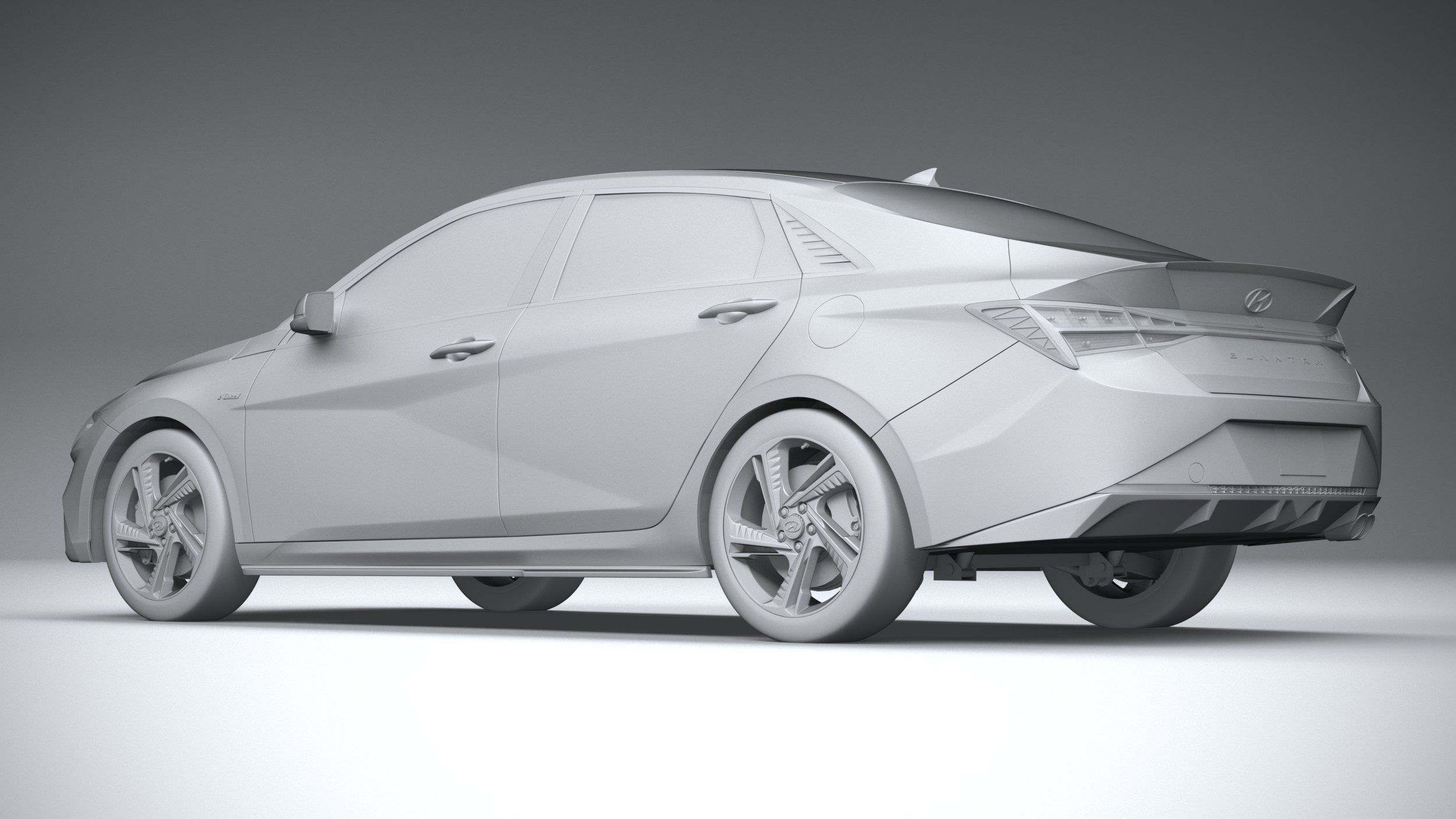 Hyundai Elantra N Line 2021 3D model_21