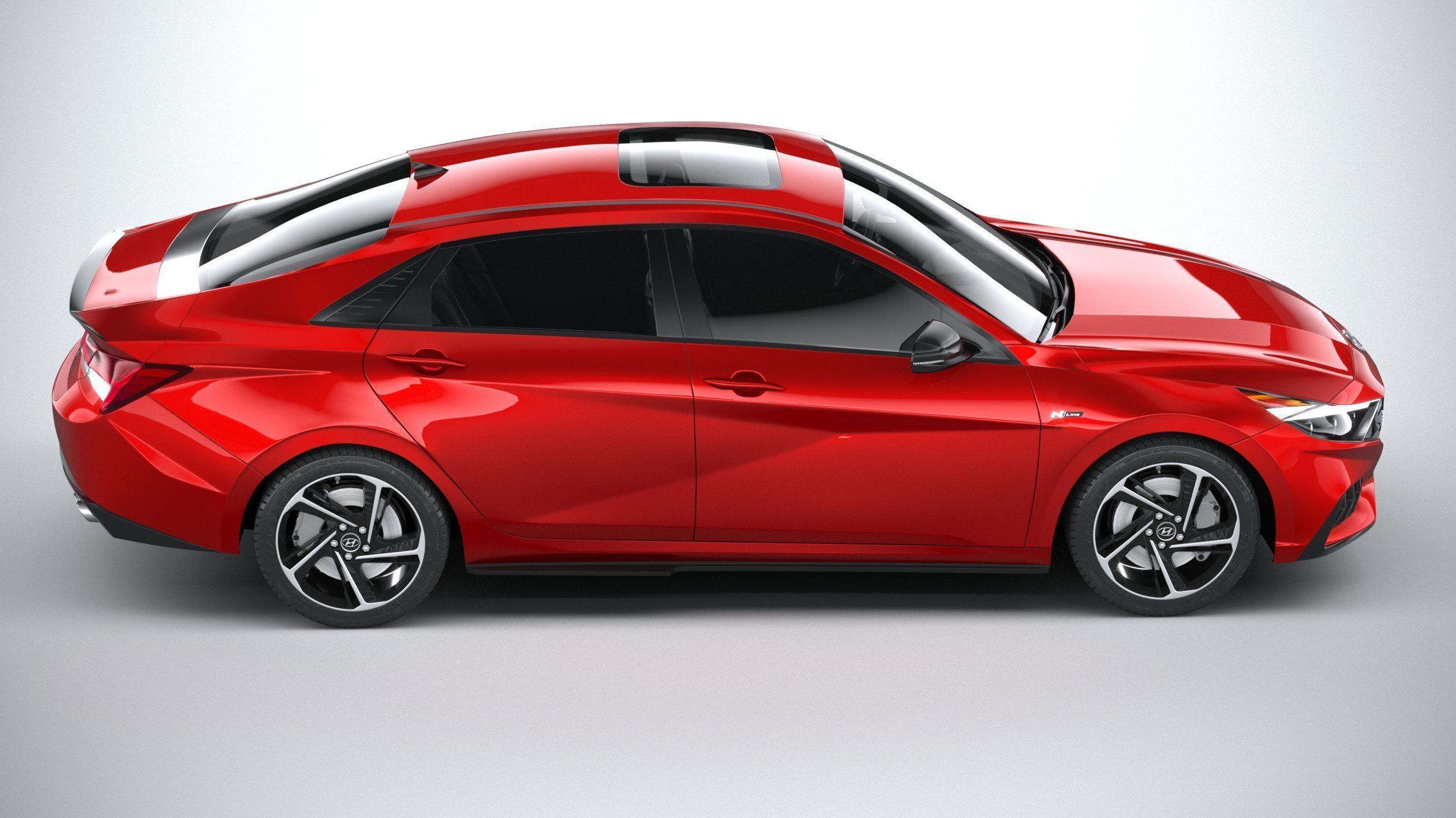 Hyundai Elantra N Line 2021 3D model_11