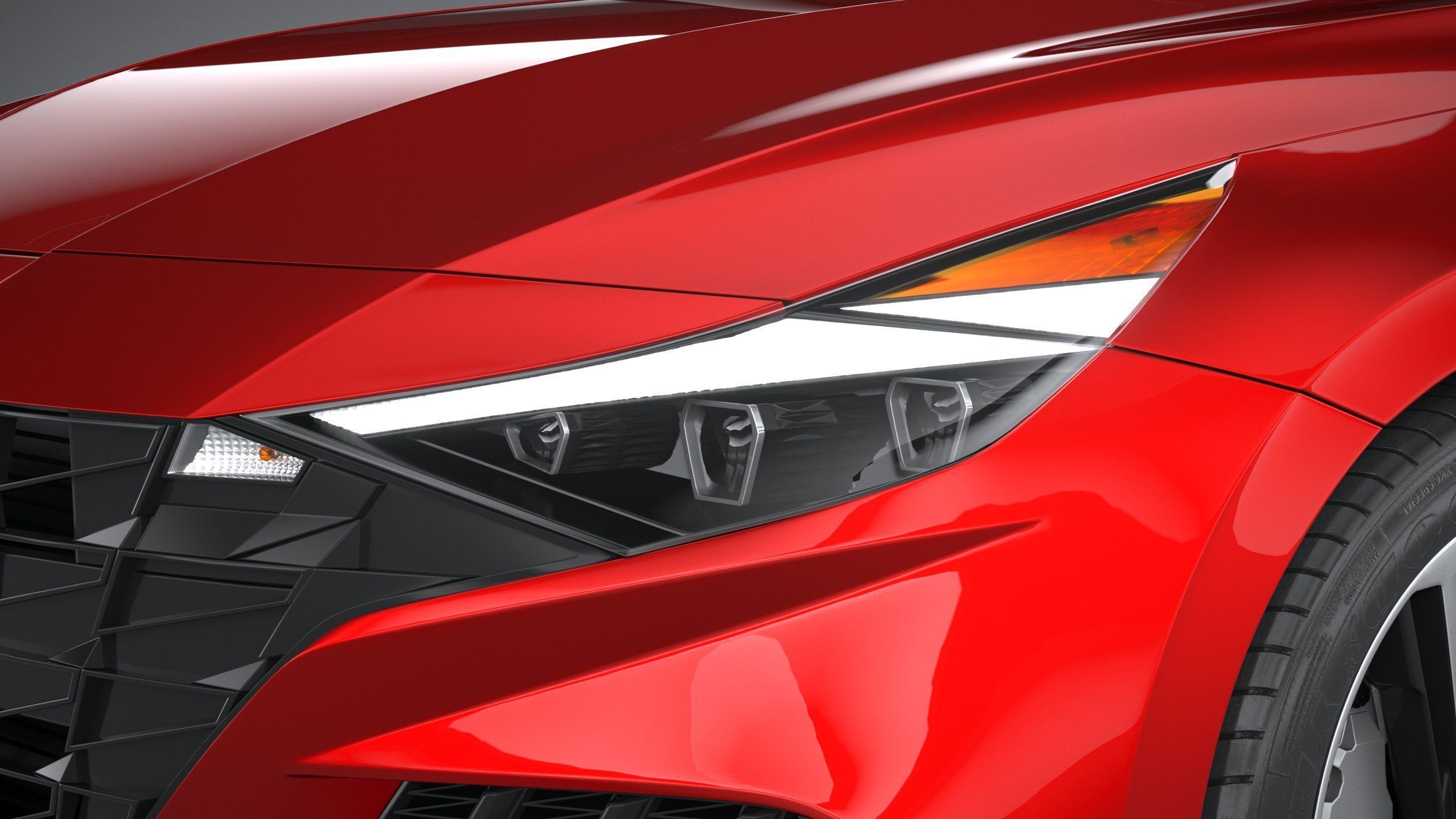 Hyundai Elantra N Line 2021 3D model_14